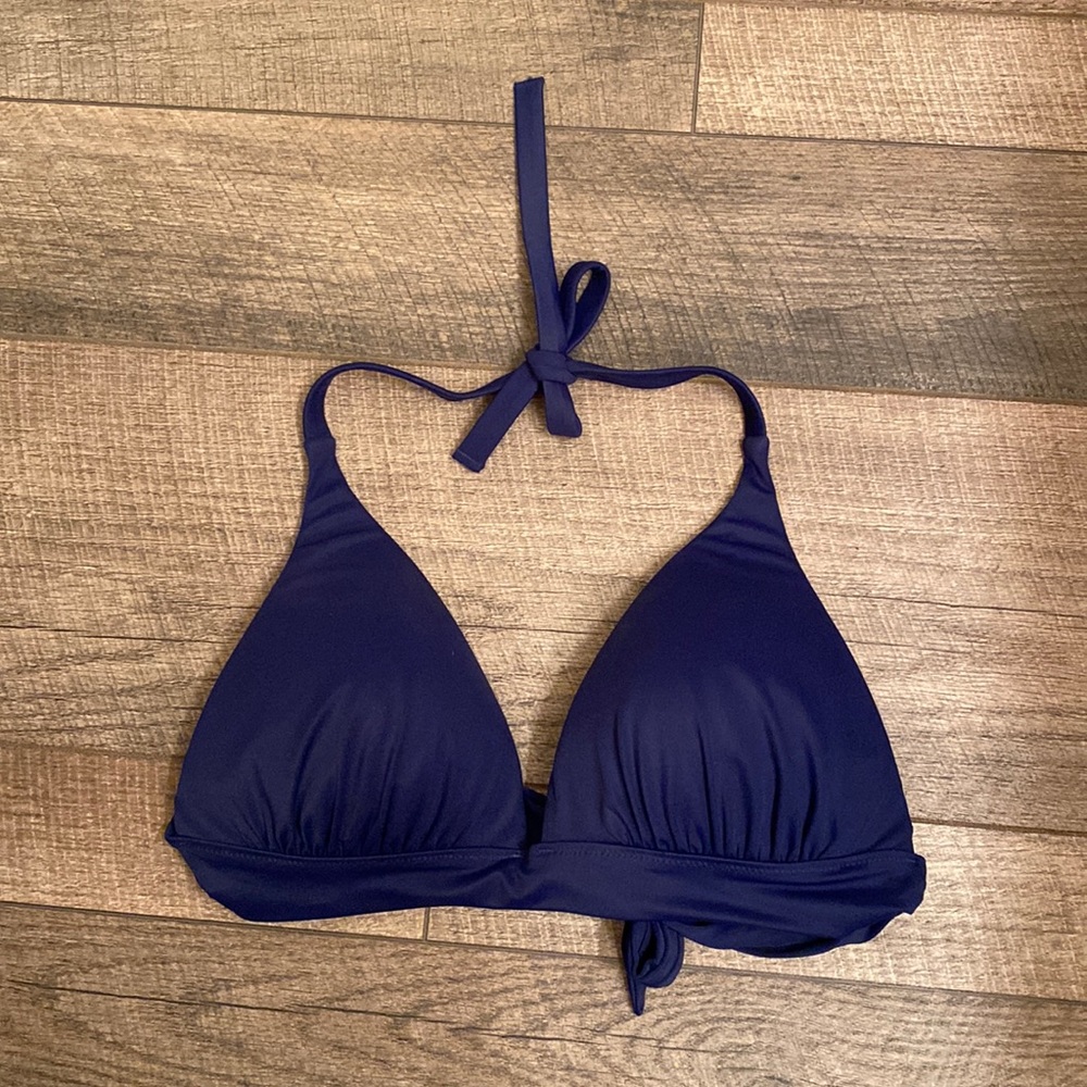 Navy Victoria’s Secret swimsuit top